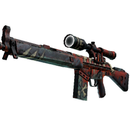 StatTrak™ G3SG1 | The Executioner (Well-Worn)