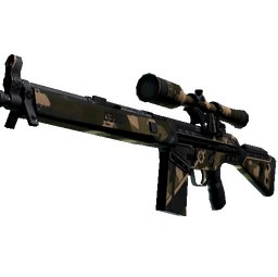 G3SG1 | Black Sand (Battle-Scarred)