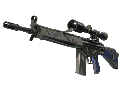 G3SG1 | Violet Murano (Battle-Scarred)