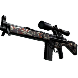 StatTrak™ G3SG1 | Digital Mesh (Battle-Scarred)