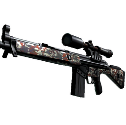 StatTrak™ G3SG1 | Digital Mesh (Well-Worn)