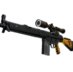 G3SG1 | Orange Kimono (Battle-Scarred)