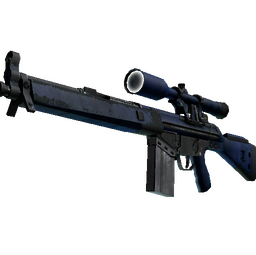 StatTrak™ G3SG1 | Azure Zebra (Field-Tested)