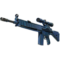 G3SG1 Azure Zebra