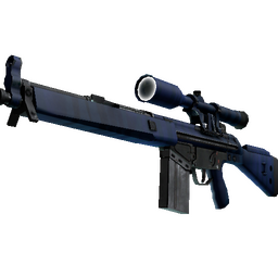 StatTrak™ G3SG1 | Azure Zebra (Minimal Wear)