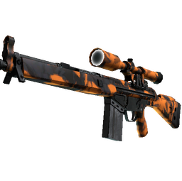 StatTrak™ G3SG1 | Orange Crash (Minimal Wear)