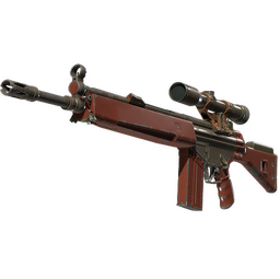 G3SG1 | Red Jasper (Field-Tested)