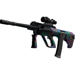 StatTrak™ AUG | Death by Puppy (Minimal Wear)