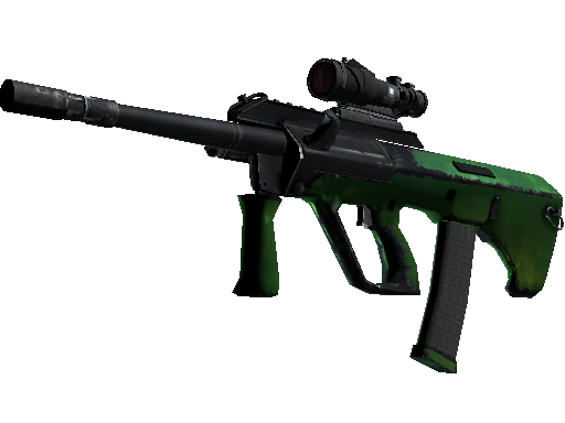 AUG | Carved Jade (Field-Tested)