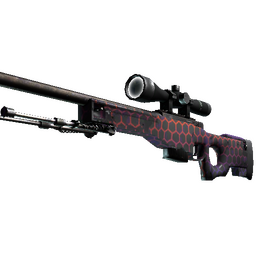 StatTrak™ AWP | Electric Hive (Well-Worn)