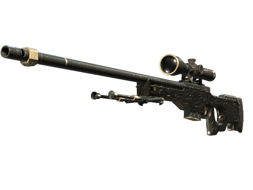 Souvenir AWP | Black Nile (Well-Worn)