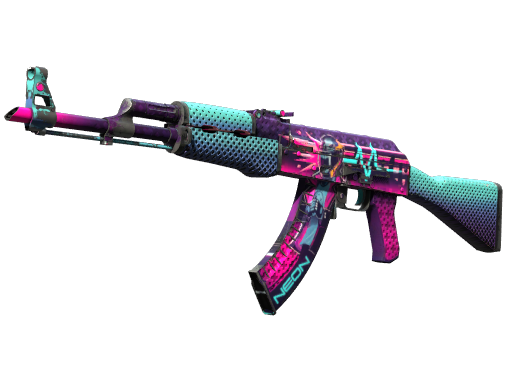 Item AK-47 | Neon Rider (Well-Worn)