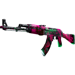 AK-47 | Neon Revolution (Battle-Scarred)