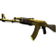 Souvenir AK-47 | Gold Arabesque (Battle-Scarred)