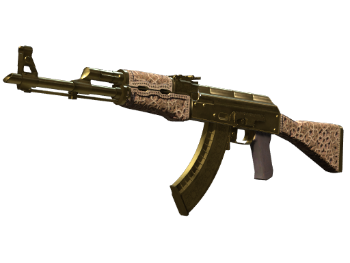 AK-47 | Gold Arabesque (Well-Worn)