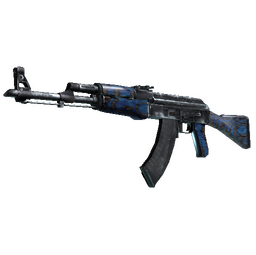 StatTrak™ AK-47 | Blue Laminate (Factory New)