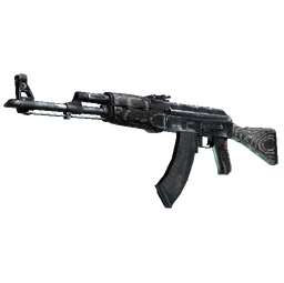 Souvenir AK-47 | Black Laminate (Minimal Wear)