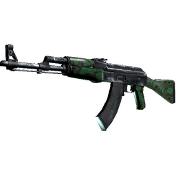 Souvenir AK-47 | Green Laminate (Field-Tested)