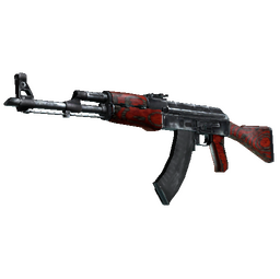 AK-47 | Red Laminate (Battle-Scarred)