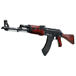 StatTrak™ AK-47 | Red Laminate (Minimal Wear)