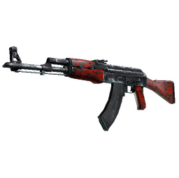 StatTrak™ AK-47 | Red Laminate (Factory New)