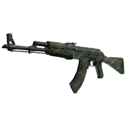 AK-47 | Jungle Spray (Well-Worn)