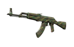 AK-47 | Jungle Spray (Well-Worn)