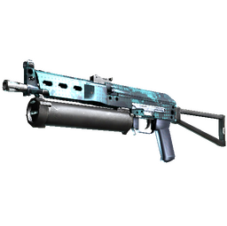 StatTrak™ PP-Bizon | Cobalt Halftone (Factory New)