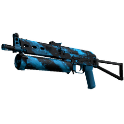 StatTrak™ PP-Bizon | Blue Streak (Minimal Wear)