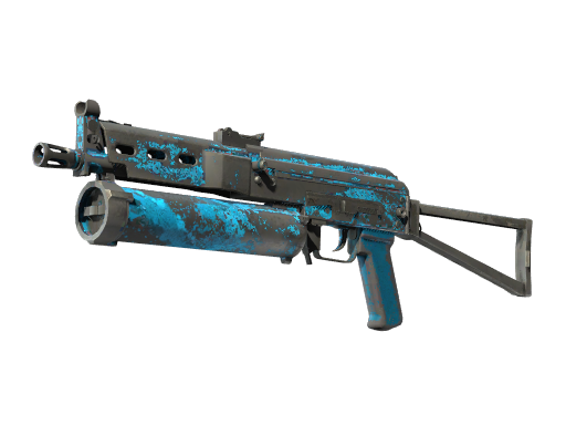 PP-Bizon | Blue Streak (Battle-Scarred)