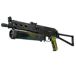 StatTrak™ PP-Bizon | Jungle Slipstream (Battle-Scarred)