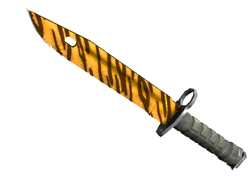 Image for the ★ Bayonet | Tiger Tooth weapon skin in Counter Strike 2