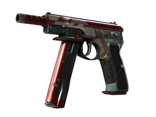 StatTrak™ CZ75-Auto | Red Astor (Field-Tested)