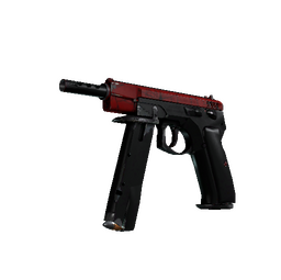 CZ75-Auto | Crimson Web (Well-Worn)