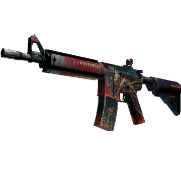 StatTrak™ M4A4 | Tooth Fairy (Factory New) skin description - CSGO-NADE