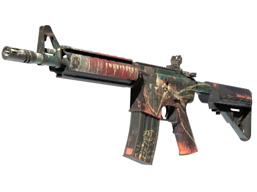 Item StatTrak™ M4A4 | Tooth Fairy (Battle-Scarred)