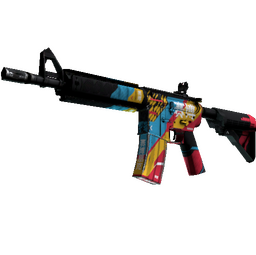 StatTrak™ M4A4 | Cyber Security (Well-Worn)