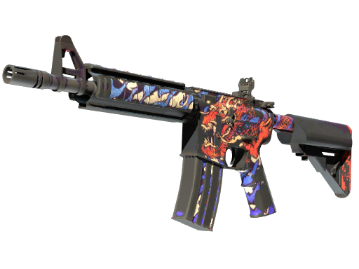 M4A4 | 龍王 (Dragon King) (Battle-Scarred)