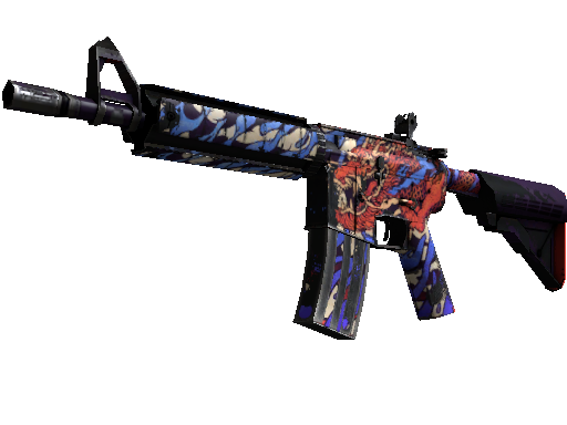 M4A4 | 龍王 (Dragon King) (Field-Tested)