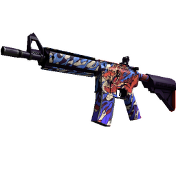 StatTrak™ M4A4 | 龍王 (Dragon King) (Minimal Wear)