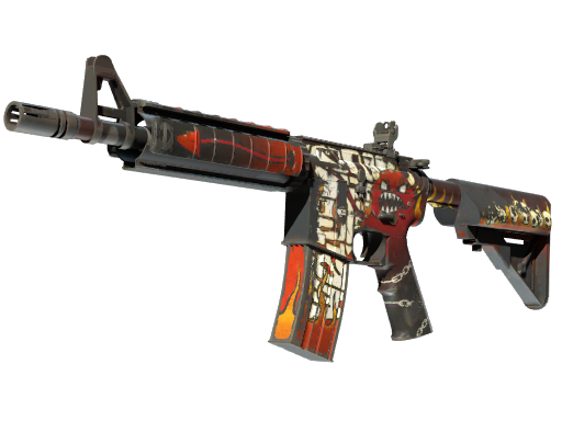 StatTrak™ M4A4 | Hellfire (Field-Tested)