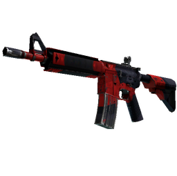 StatTrak™ M4A4 | Evil Daimyo (Well-Worn)