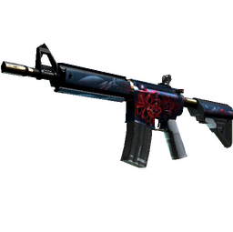 M4A4 | Spider Lily (Well-Worn)