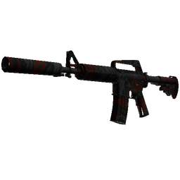 M4A1-S | Blood Tiger (Minimal Wear)