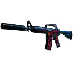 M4A1-S | Hyper Beast (Battle-Scarred)