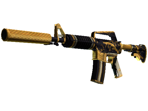 StatTrak™ M4A1-S | Golden Coil (Minimal Wear)