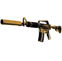 M4A1-S | Golden Coil (Minimal Wear)