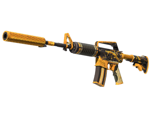 M4A1-S | Serpentin doré