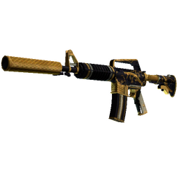 M4A1-S | Golden Coil (Well-Worn)