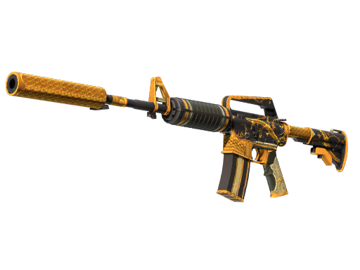 Item M4A1-S | Golden Coil (Field-Tested)